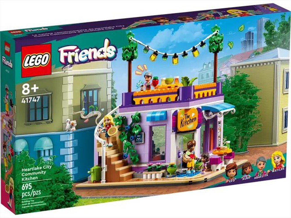 "LEGO - FRIENDS Cucina comunitaria di Heartlake City-41747-Multicolore"