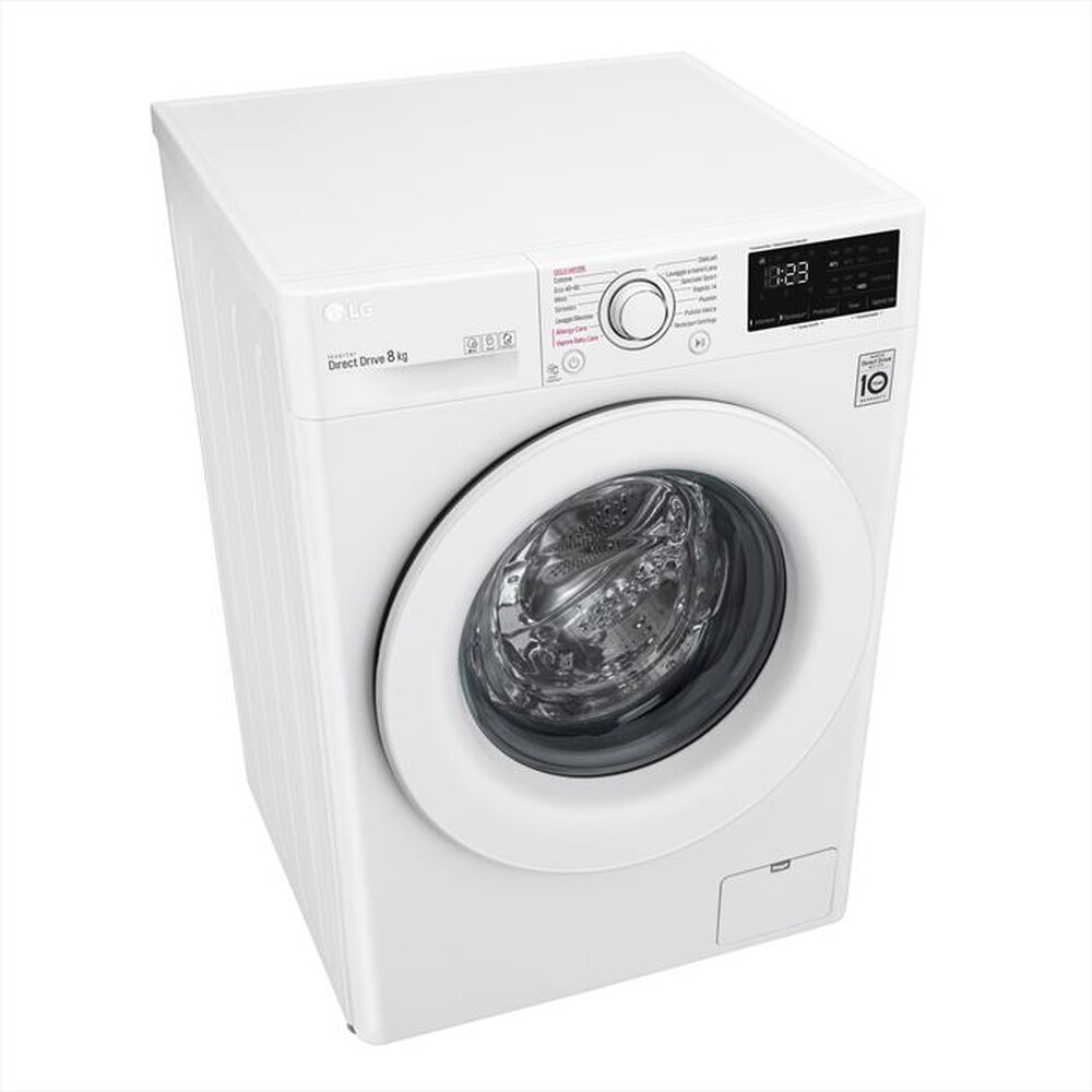 "LG - Lavatrice F4WV308S3E 8 Kg Classe C-Bianco"