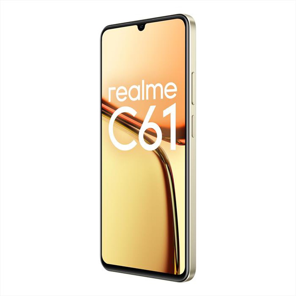 "REALME - Smartphone REALME C61 256GB 6GB-Sparkle Gold"
