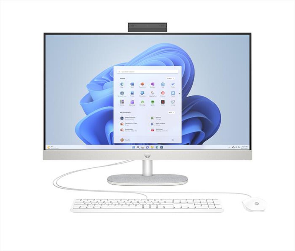 "HP - Desktop ALL-IN-ONE 27-CR0000NL-Shell White"
