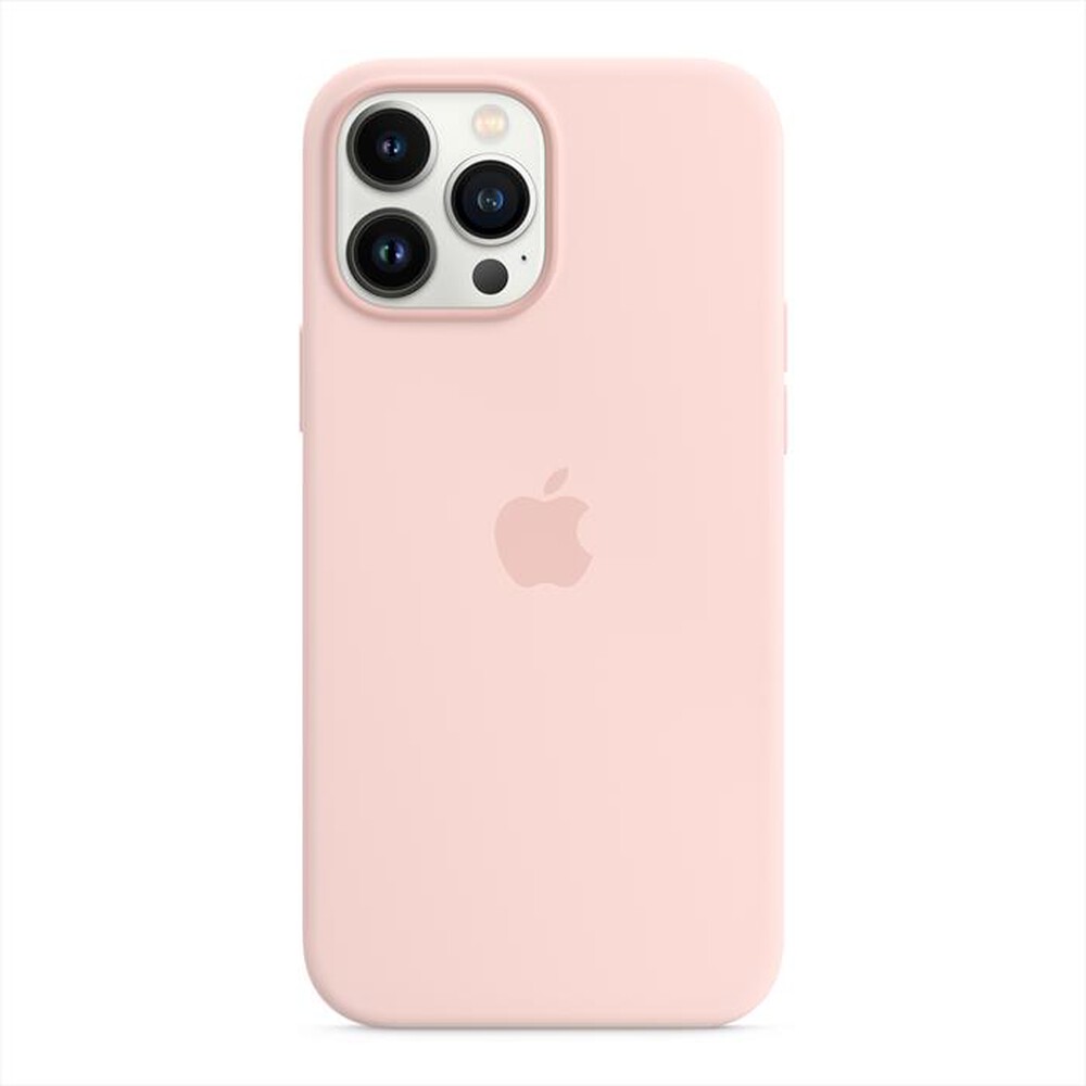 "APPLE - iPhone 13 Pro Max Silicone Case with MagSafe-Chalk Pink"