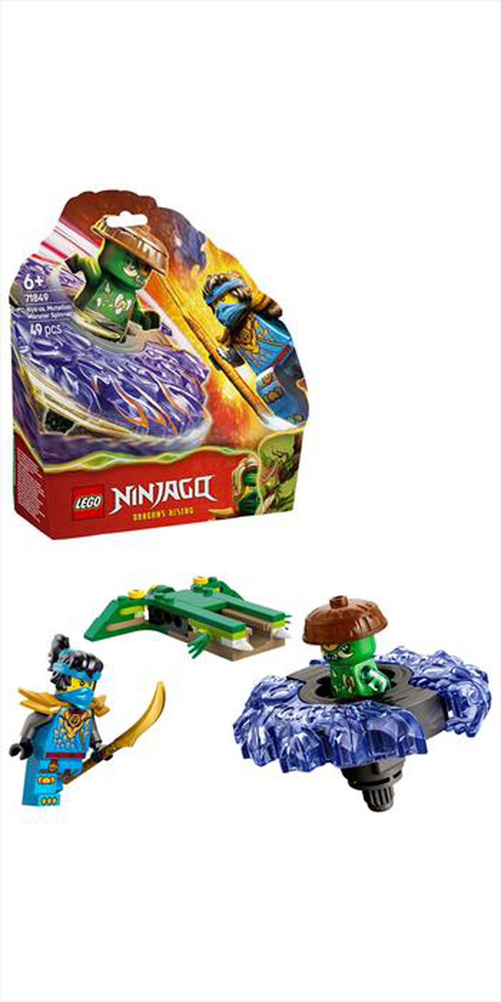 Immagine del prodotto LEGO - NINJAGO Nya contro Spinner Mostro Mutazione -71849