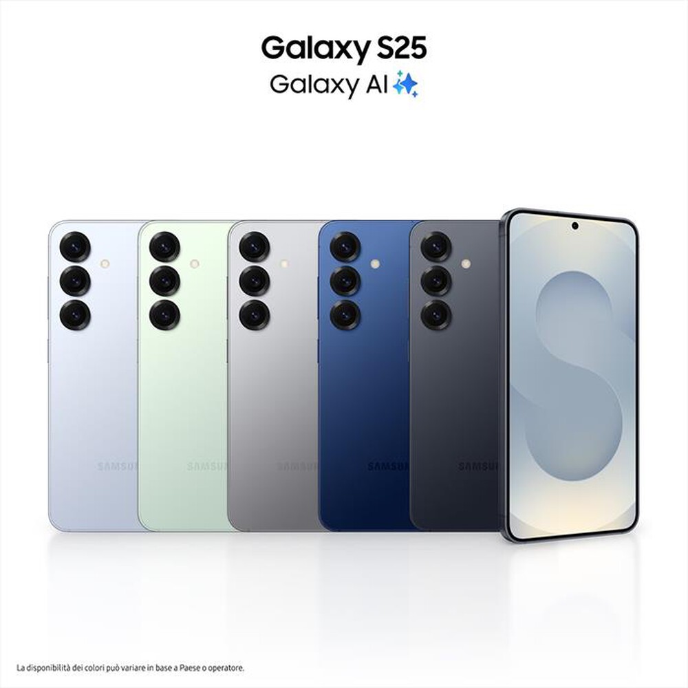 Immagine del prodotto SAMSUNG - Smartphone Galaxy S25 12+256GB-Blueblack