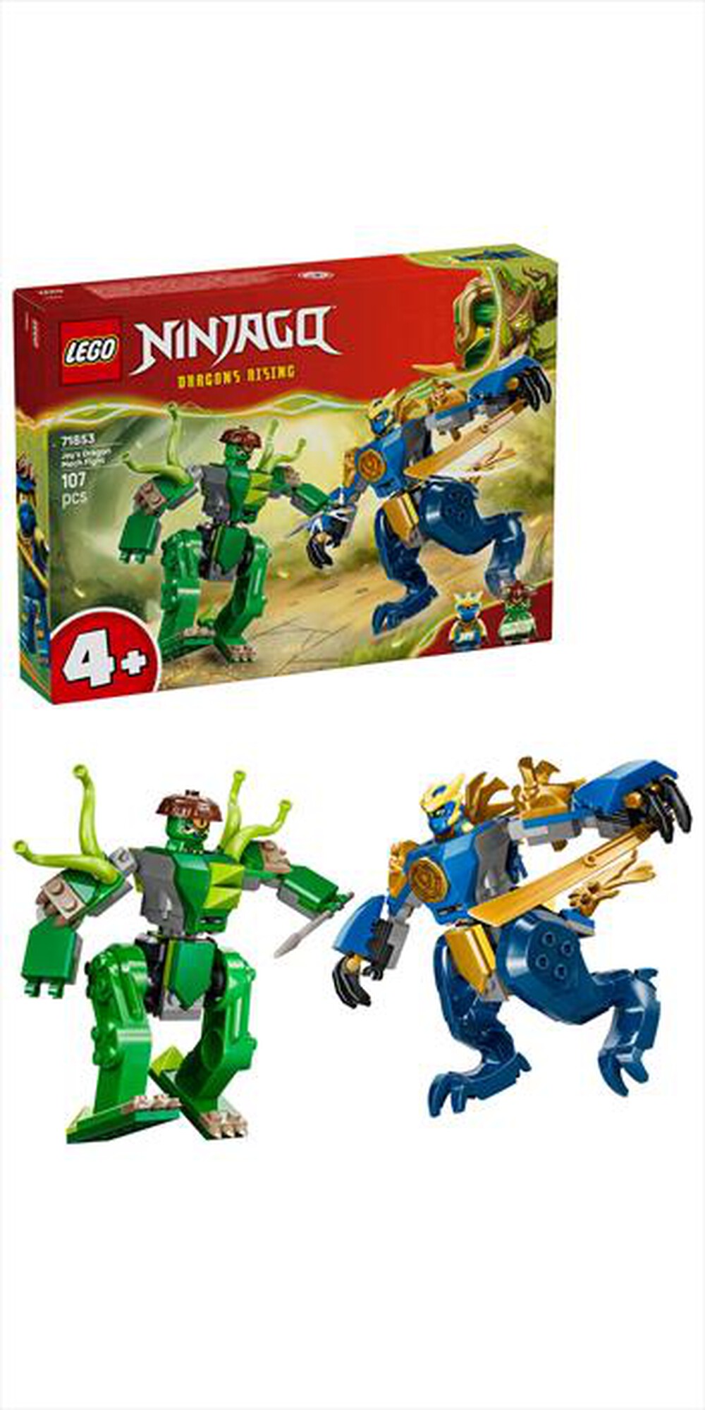 Immagine del prodotto LEGO - NINJAGO Duello con il Drago-Mech di Jay - 71853