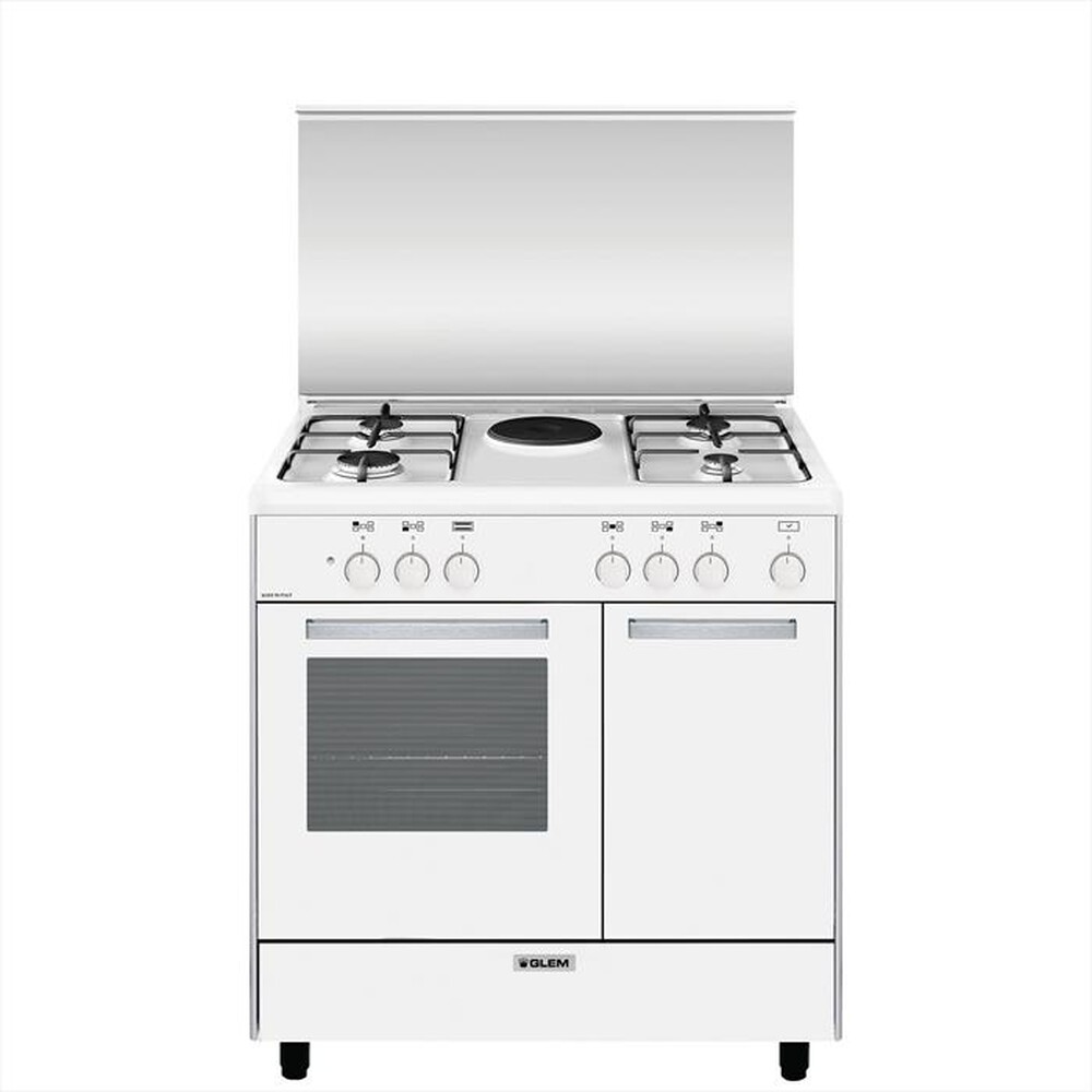 Immagine del prodotto GLEM GAS - Cucina a gas ed elettrica AR856EX Classe A-Bianco