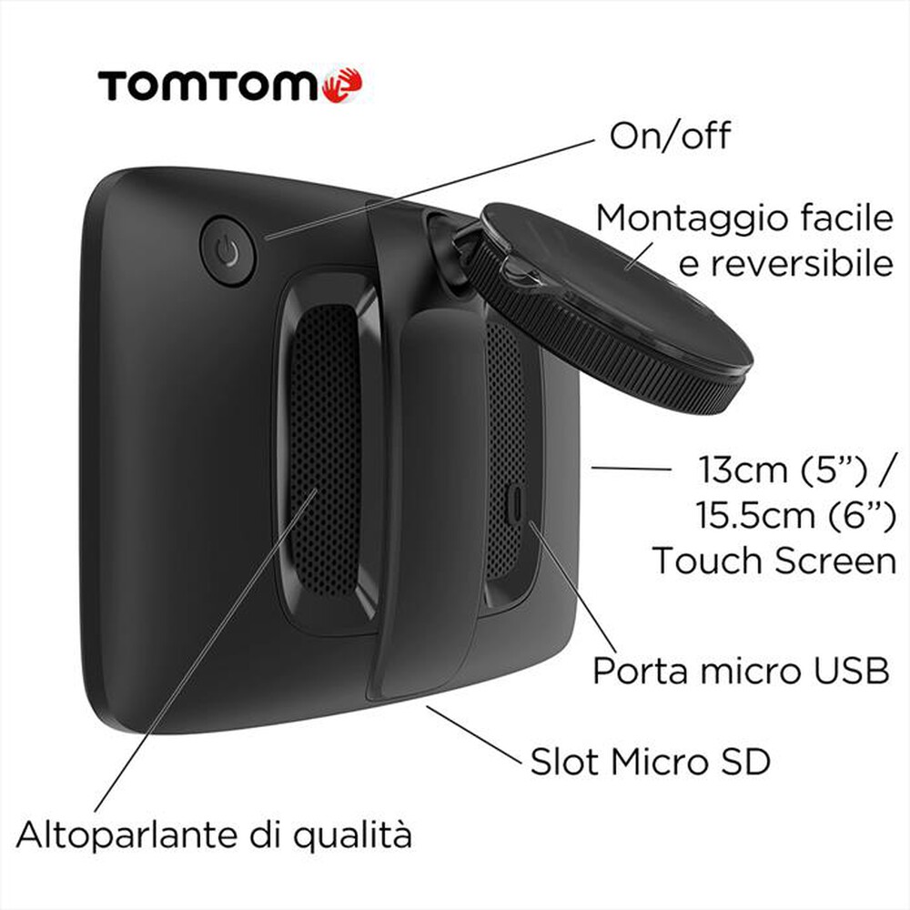 "TOM TOM - GO CLASSIC 5\""
