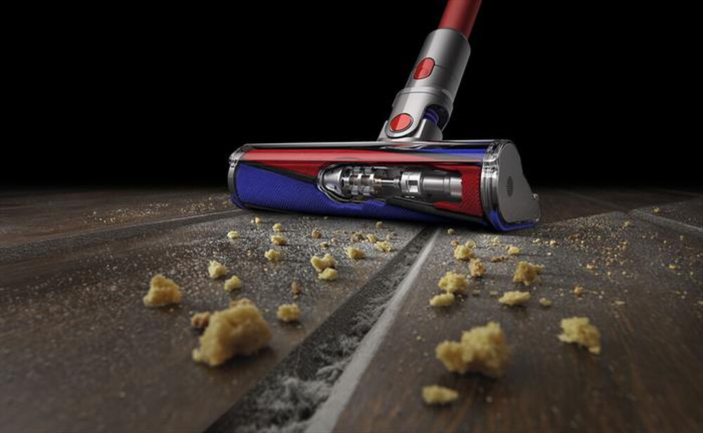 "DYSON - V11 FLUFFY-NICKEL/RED"