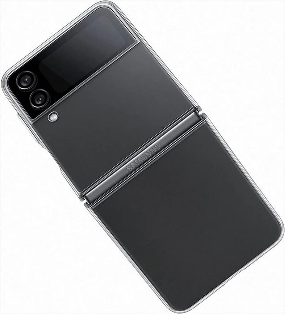 "SAMSUNG - Clear Slim Cover Galaxy Z Flip 4-Trasparente"