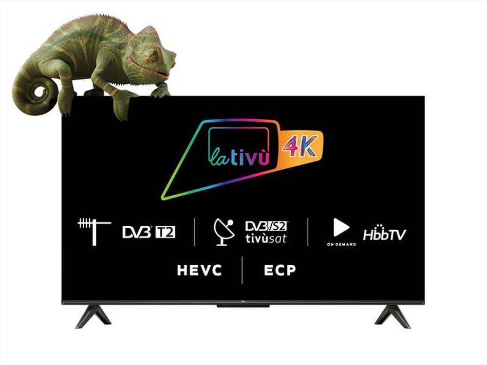 "TCL - Smart TV LED UHD 43\" 43P735-Nero"