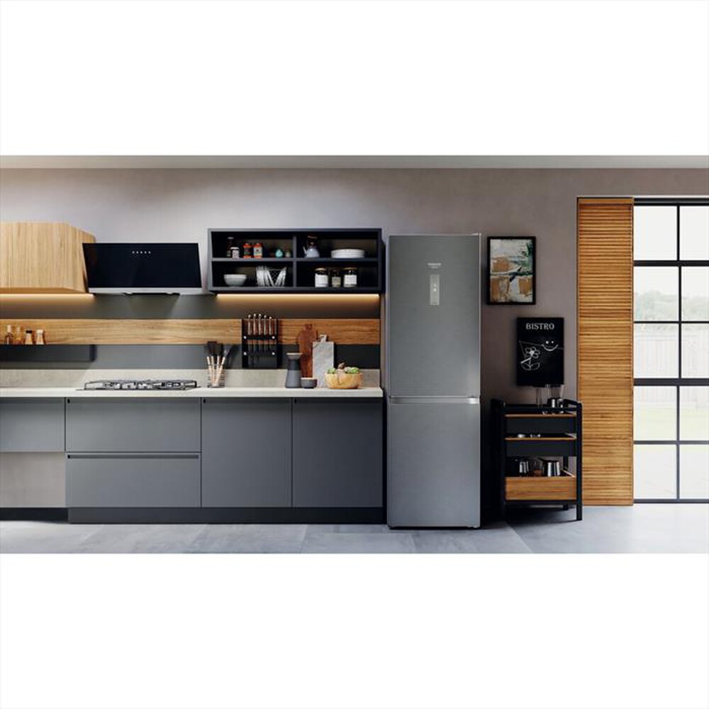 "HOTPOINT ARISTON - Frigorifero combinato HAFC8TT43SXO3 Classe D"