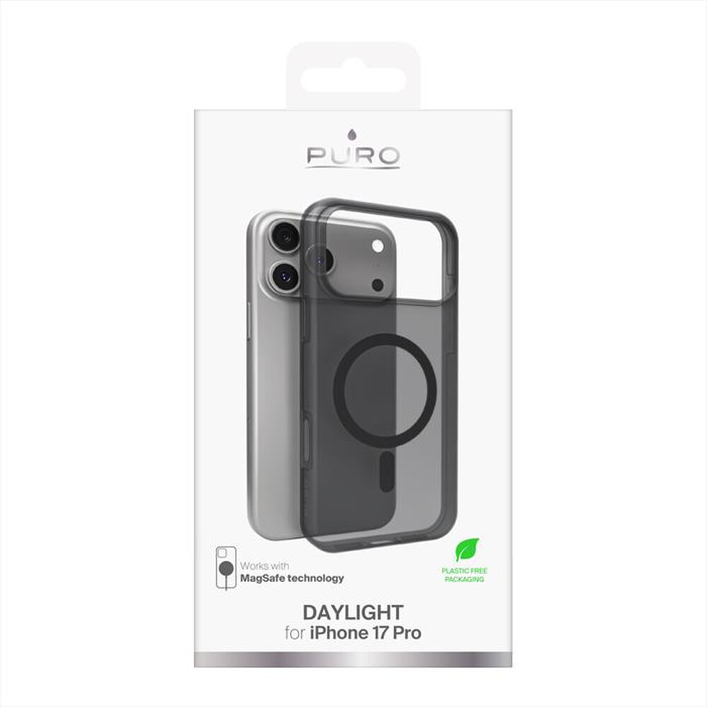 Immagine del prodotto PURO - Cover Daylight per iPhone 17 Pro-Nero