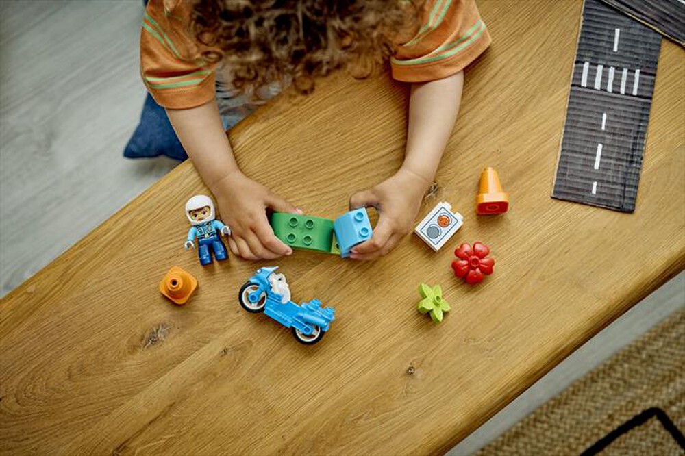 Immagine del prodotto LEGO - DUPLO Motocicletta blu della Polizia - 10471