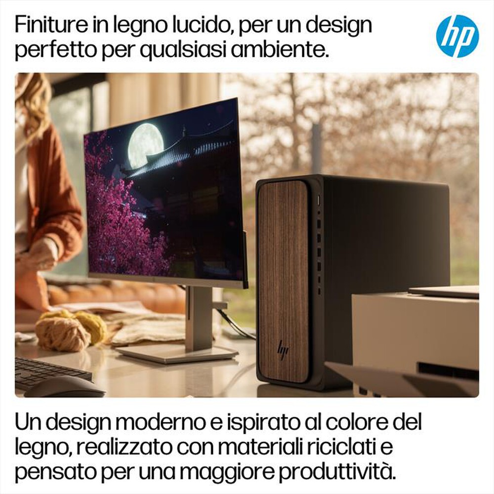 Immagine del prodotto HP - OMNIDESK AI M03-0014NL-Dark Wood