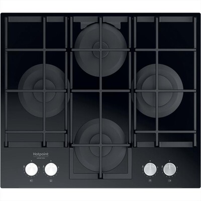 HOTPOINT ARISTON - Piano cottura a gas HAGS 61F/BK HOB OA 4 fuochi