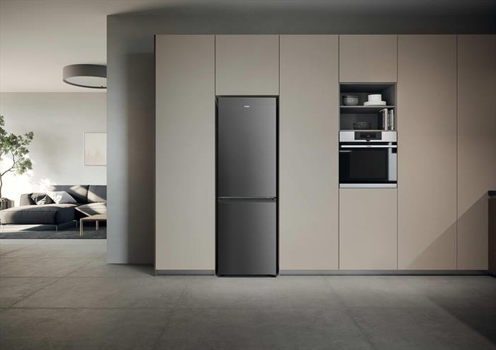 Immagine del prodotto HAIER - Frigorifero combinato HDPR1618ANPD Classe A 355lt-Acciaio inox