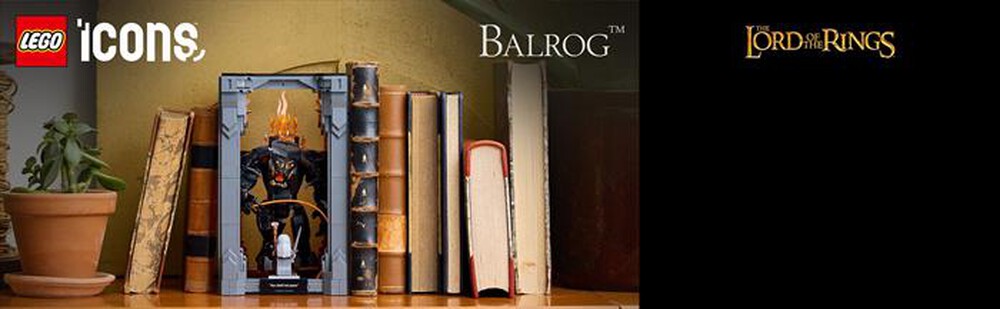 Immagine del prodotto LEGO - ICONS Signore degli Anelli: Book Nook Balrog 10367