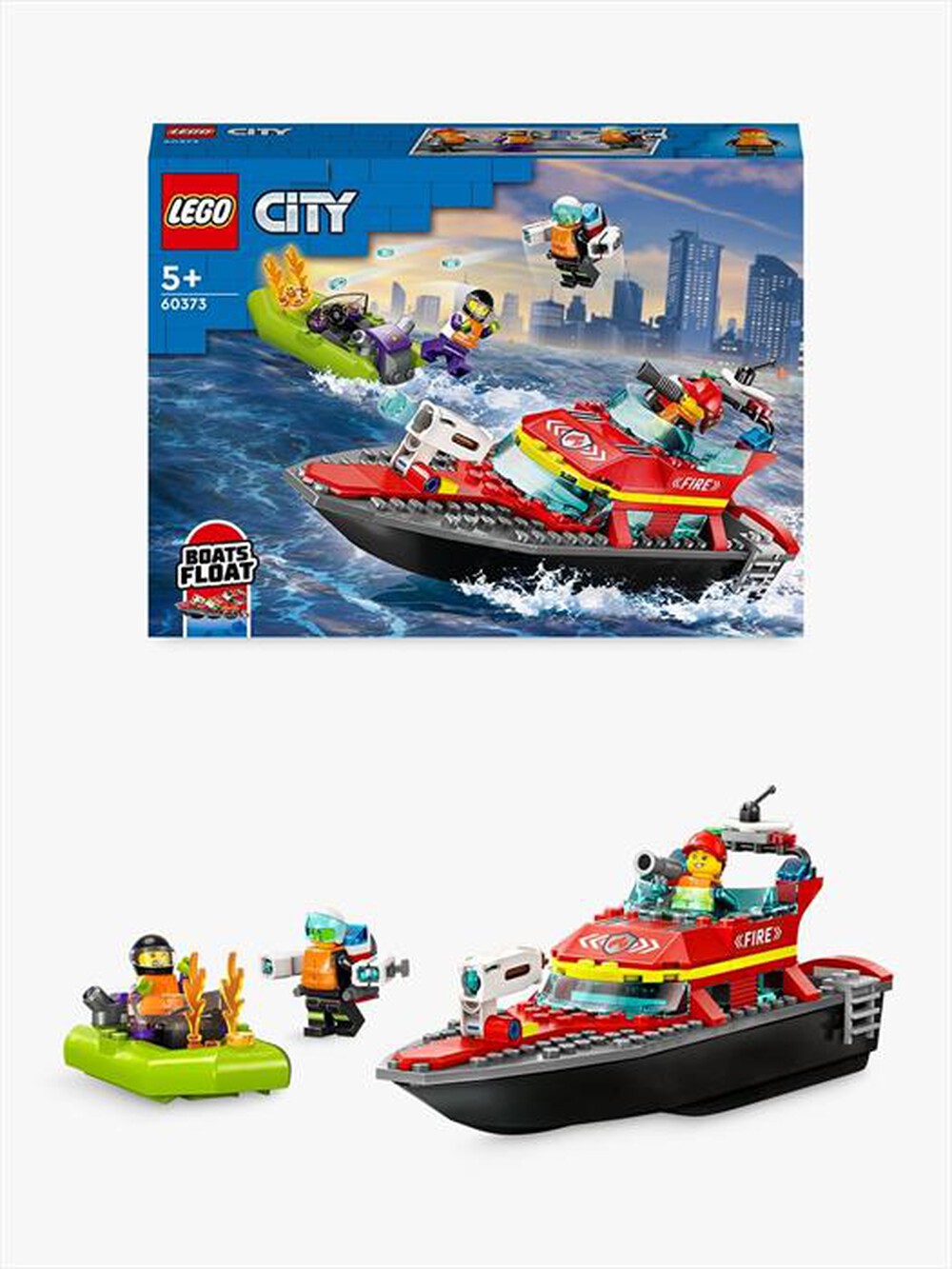 Immagine del prodotto LEGO - CITY Fire Barca di soccorso antincendio 60373