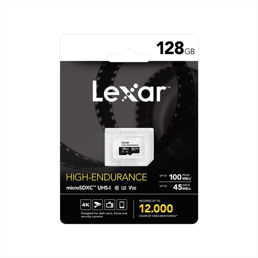 "LEXAR - MICROSDXC HIGH END. 128GB-Black/White"