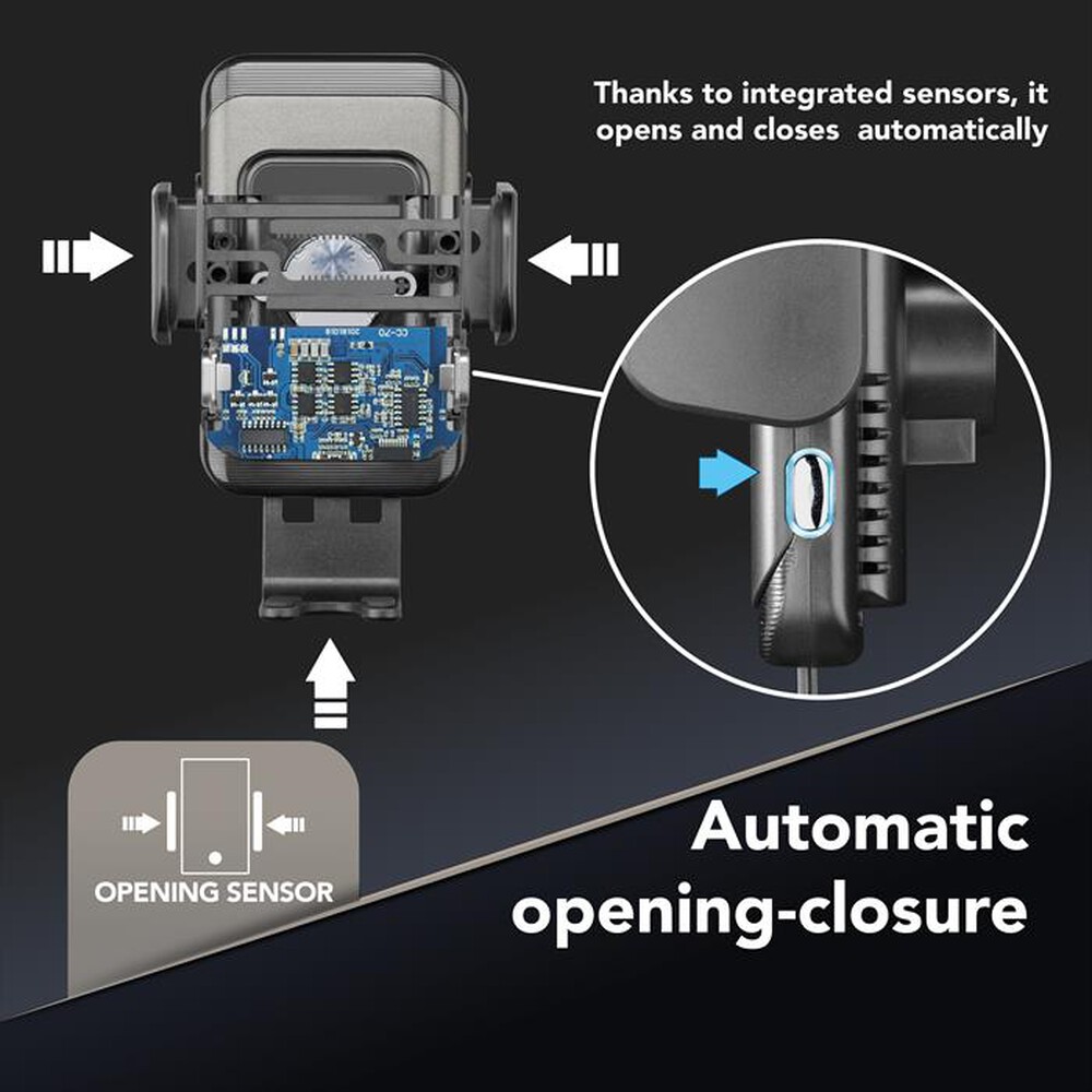 Immagine del prodotto CELLULARLINE - Supporto wireless INSTHOLDERWIR15K-Nero