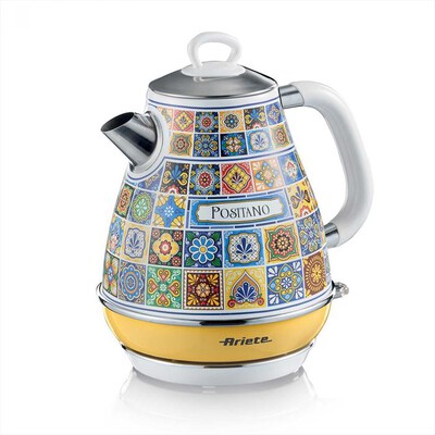 ARIETE - 2869/0P Bollitore elettrico Positano-Multicolour,Yellow