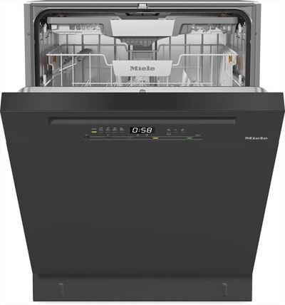 MIELE - Lavastoviglie G 5811 SCU OBSW Classe A 14 coperti-Nero Ossidiana
