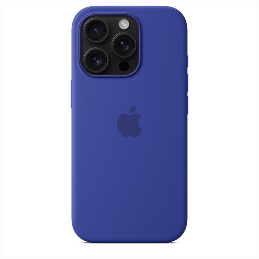 "APPLE - Custodia MagSafe in silicone per iPhone 16 Pro-Blu oltremare"