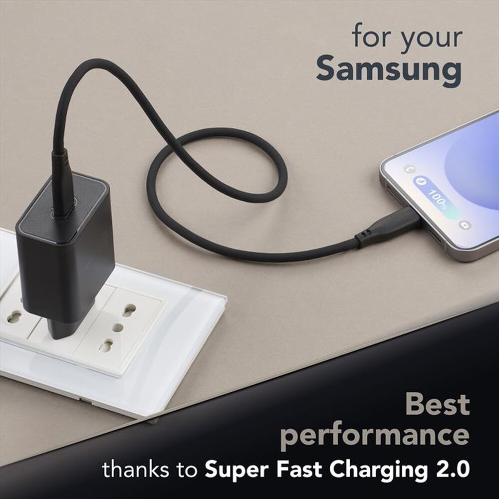 Immagine del prodotto CELLULARLINE - Super fast charger ACHSMUSBC45WK-Nero