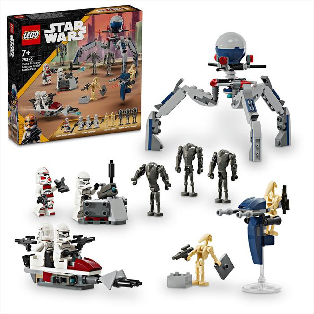 Immagine del prodotto LEGO - STAR WARS Clone Trooper e Battle Droid 75372