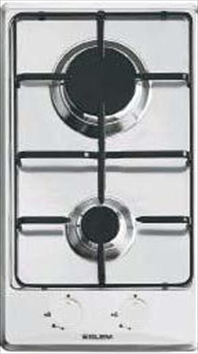 GLEM GAS - Piano cottura a gas GT32IX 2 fuochi 29cm-Inox