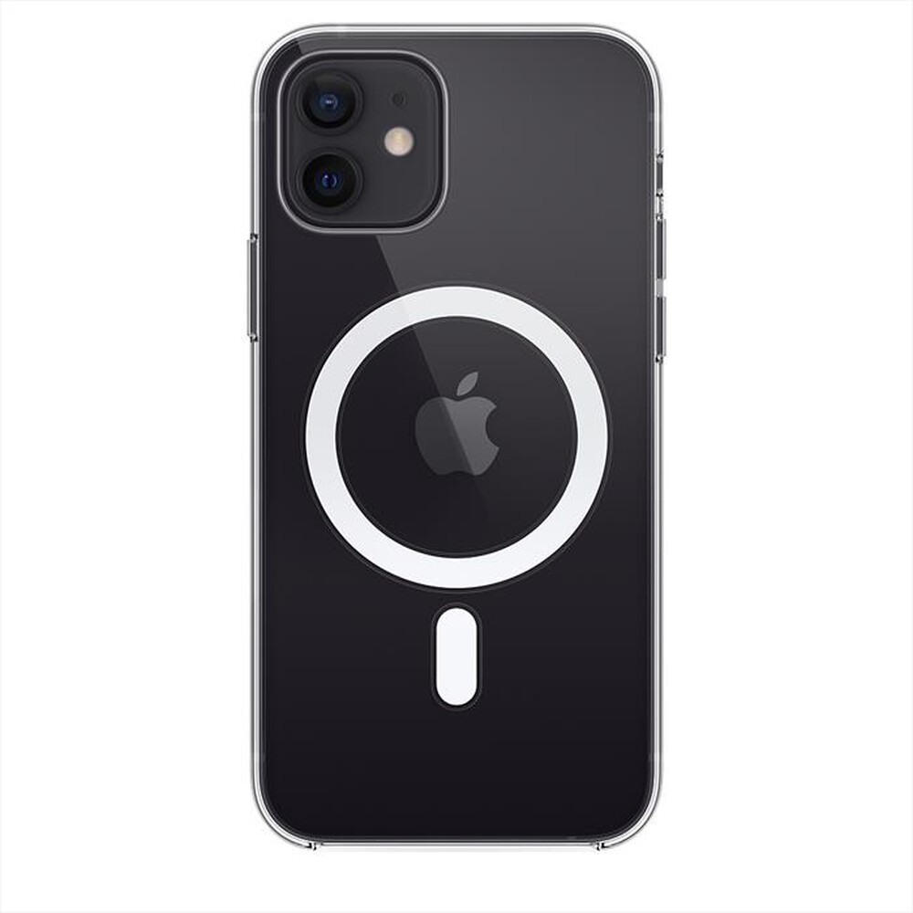 "APPLE - Custodia MagSafe per iPhone 12/12 Pro-Trasparente"