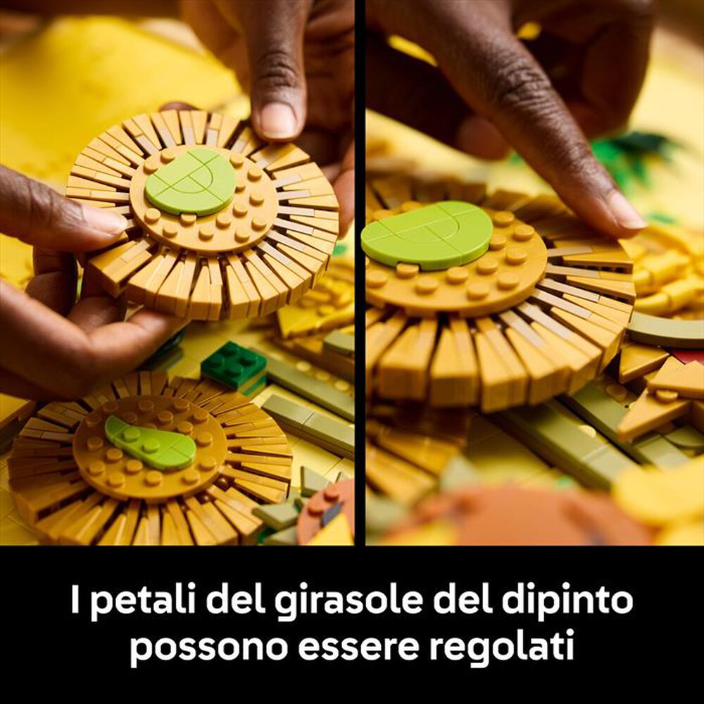 "LEGO - VINCENT VAN GOGH  GIRASOLI 31215-,"