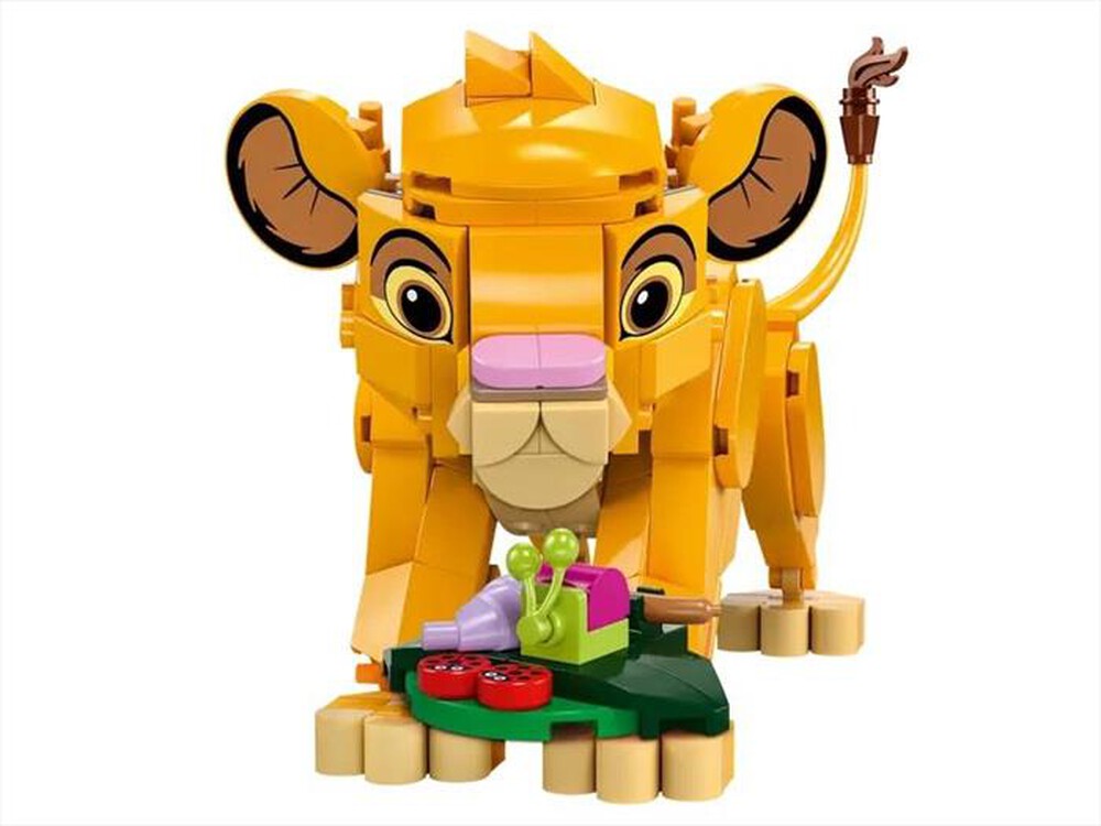 "LEGO - SIMBA, IL CUCCIOLO DEL RE LEONE - 43243-Multicolore"
