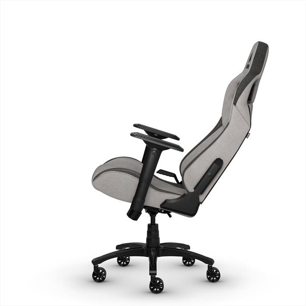 "CORSAIR - Sedia gaming CORSAIR T3 RUSH, Fabric-Grigio carbone"