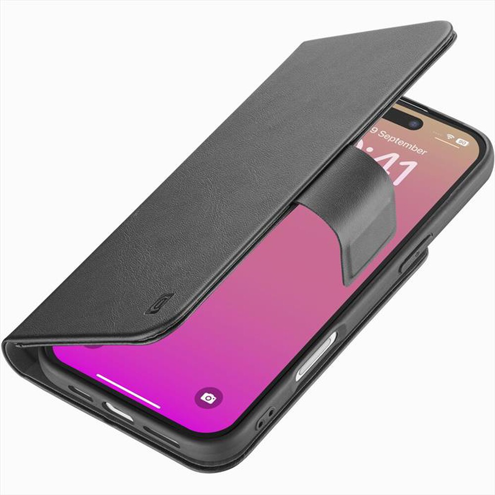 Immagine del prodotto CELLULARLINE - Custodia a libro BOOK AGENDA per IPHONE 17-Nero