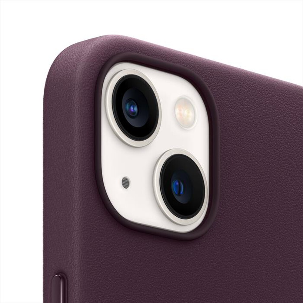 Suncase Pebble-Blue - Custodia in vera pelle per iPhone 13 Mini (5,4), con funzione di estrazione e chiusura magnetica, colore: Blu