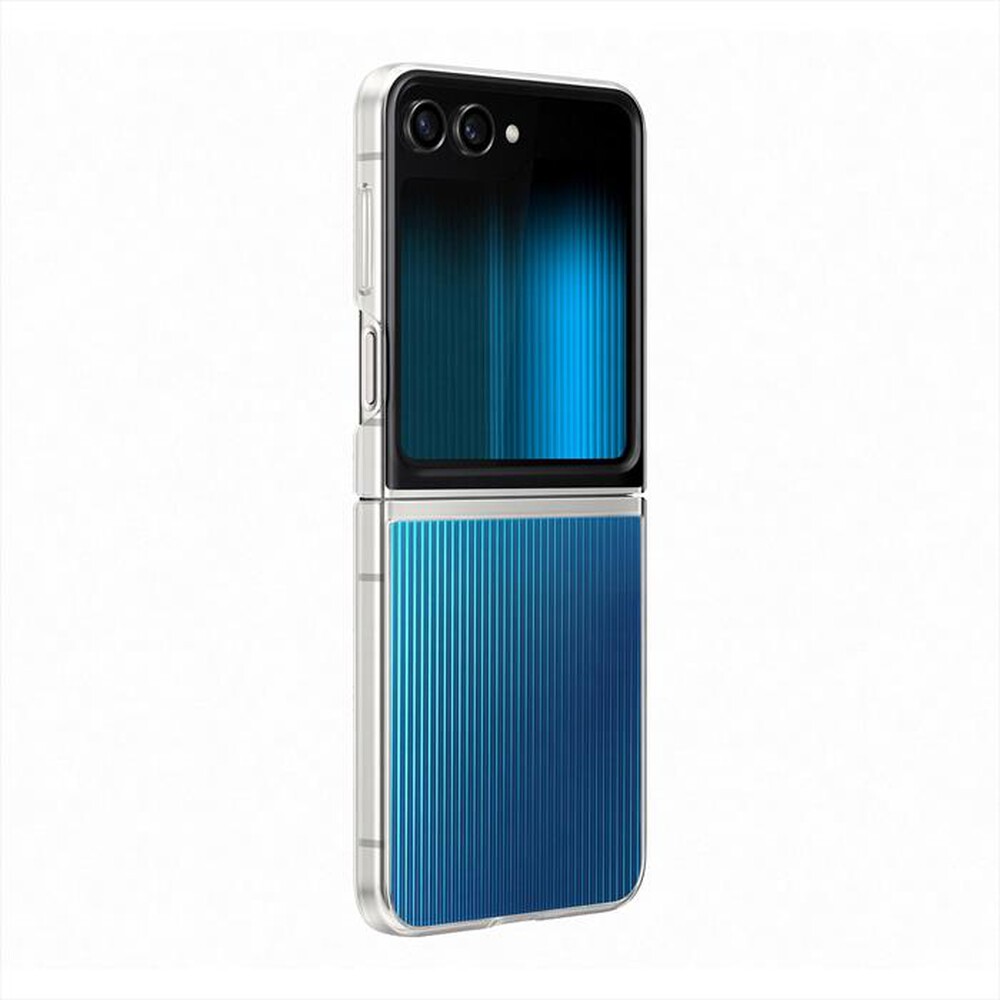 "SAMSUNG - Cover Flipsuit per Galaxy Z Flip5-Trasparente"