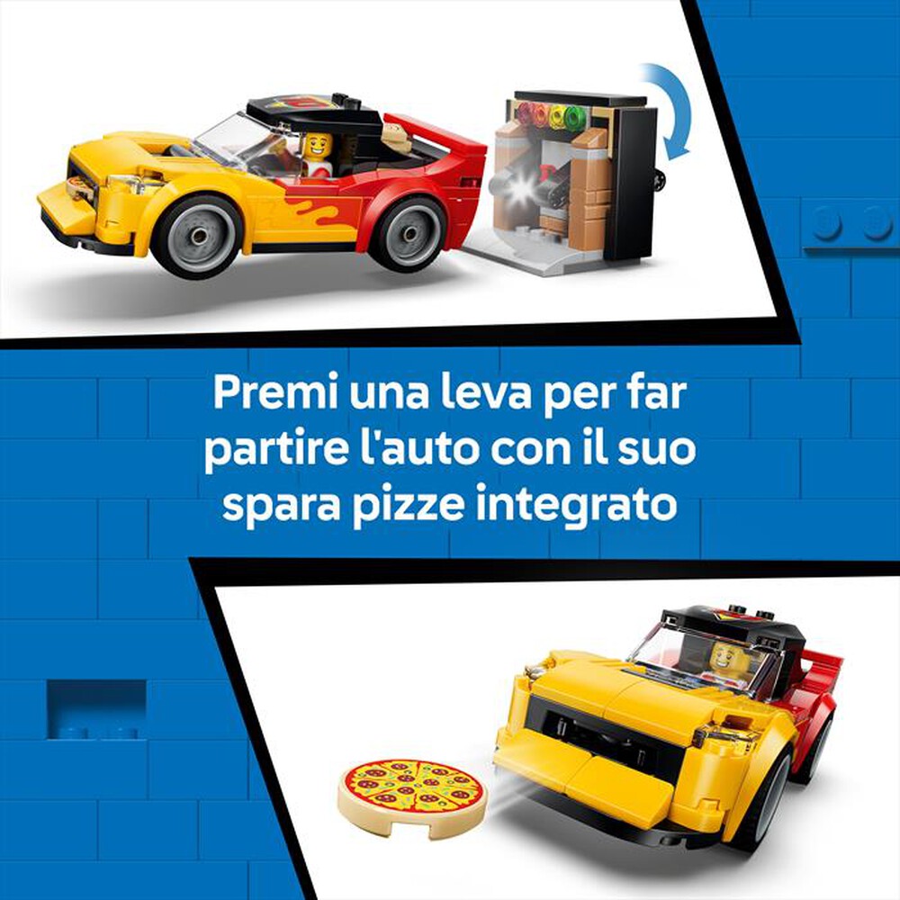 Immagine del prodotto LEGO - CITY Centro di consegna pizze con veicoli - 60496