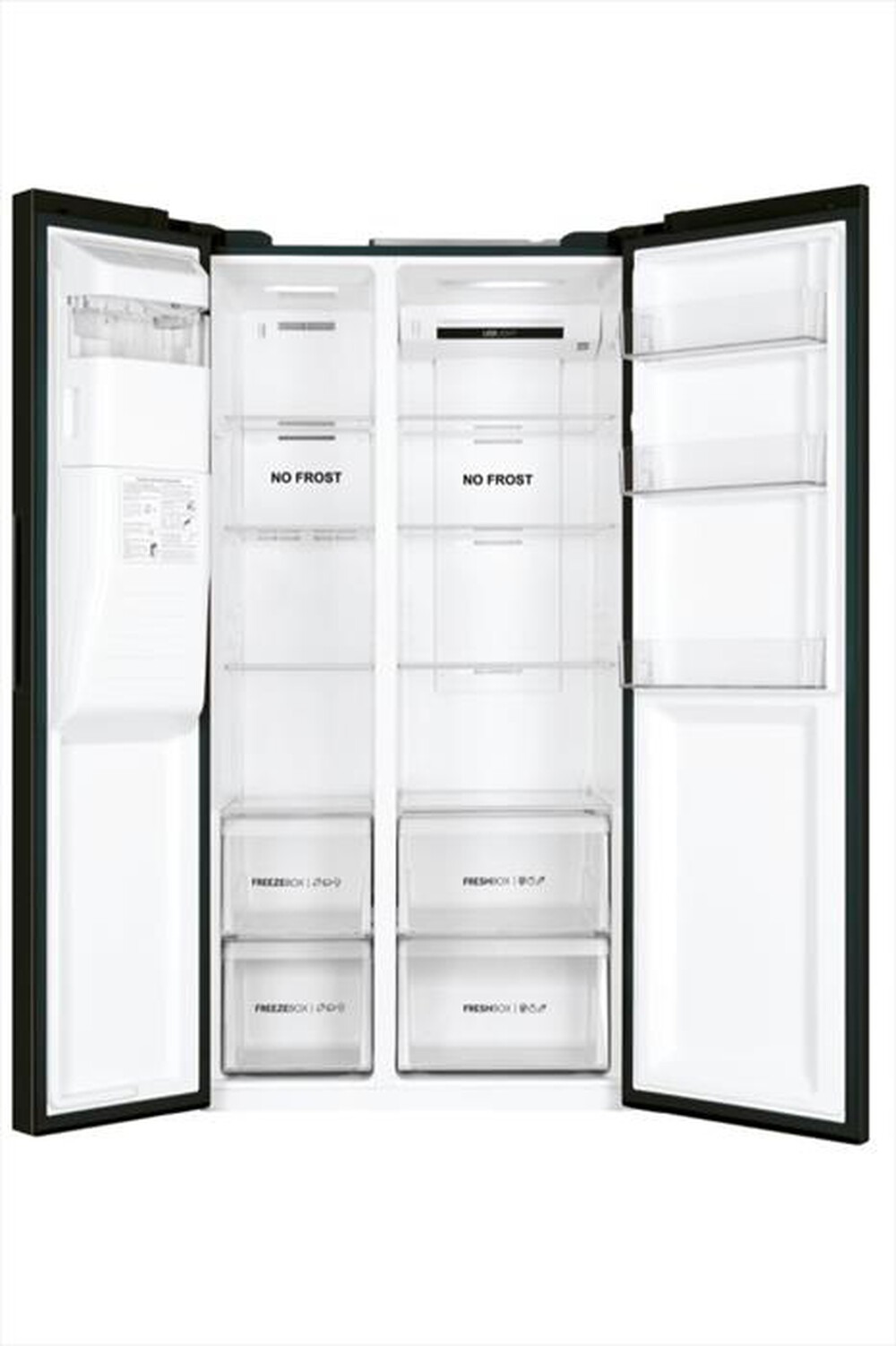 Immagine del prodotto HAIER - Frigorifero side by side HSR3918FIPB ClasseF 515lt-Nero