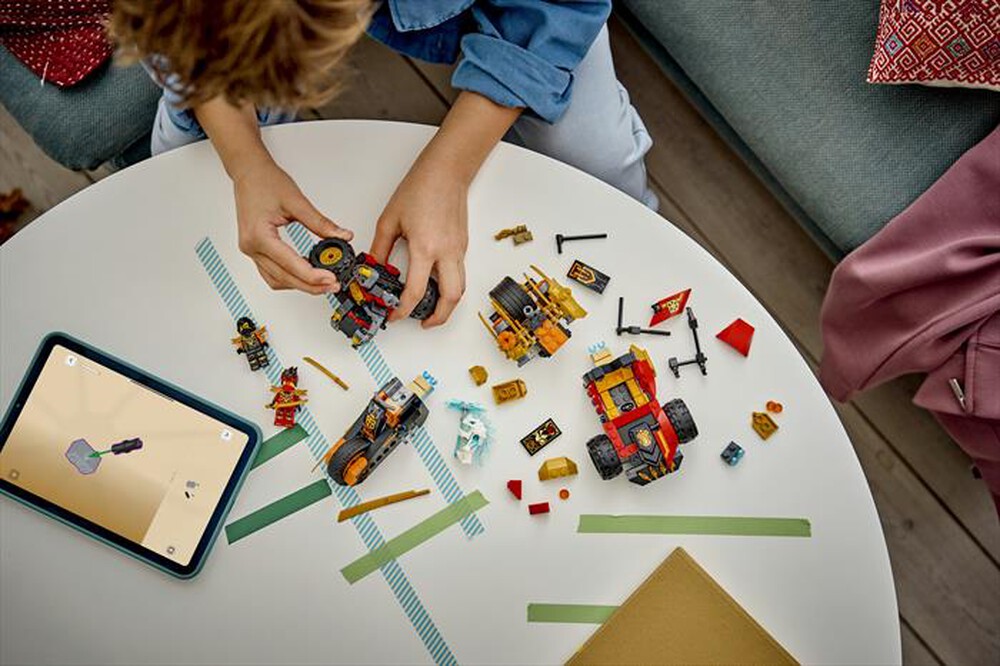 Immagine del prodotto LEGO - Veicoli combinati di Kai e Cole - 71864