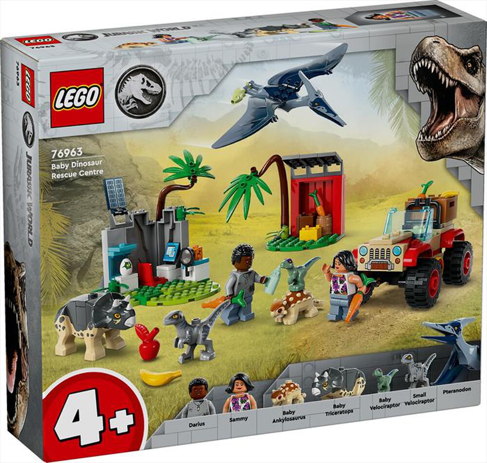 Immagine del prodotto LEGO - JURASSIC WORLD Centro soccorso babydinosauri 76963