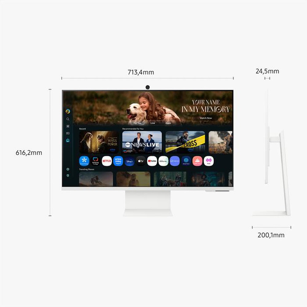 Immagine del prodotto SAMSUNG - SMART MONITOR M8 - M80F DA 32" UHD