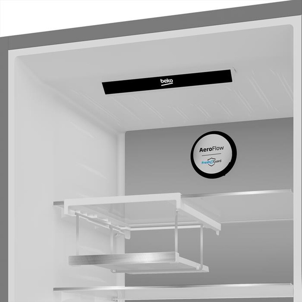 "BEKO - Frigorifero combinato B5RCNE406LXBRW ClasseC 355lt-Dark Inox"