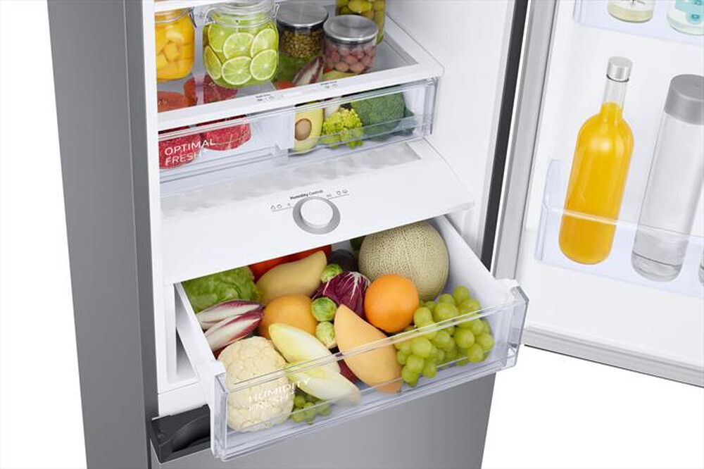"SAMSUNG - Frigorifero combinato RB38C603DSA/EF ClasseD 390lt-SILVER INOX"