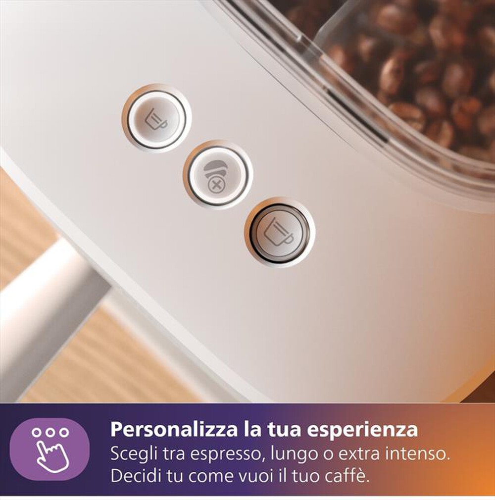 Immagine del prodotto PHILIPS - BARISTINA BEAN SWAP MACCHINA DA CAFFE' BAR320/00-Bianco / Bianco