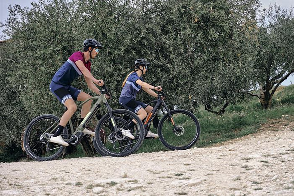 "LEGNANO - E-BIKE MTB FUOCO MAMBA TAGLIA 45-Nero"