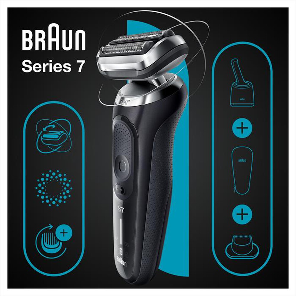 "BRAUN - SERIES 7 71-N7200CC-NERO"