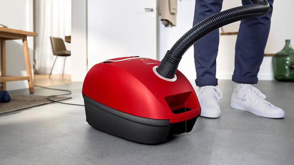 Immagine del prodotto BOSCH - Aspirapolvere a traino BGB41PET1-Nero, Rosso