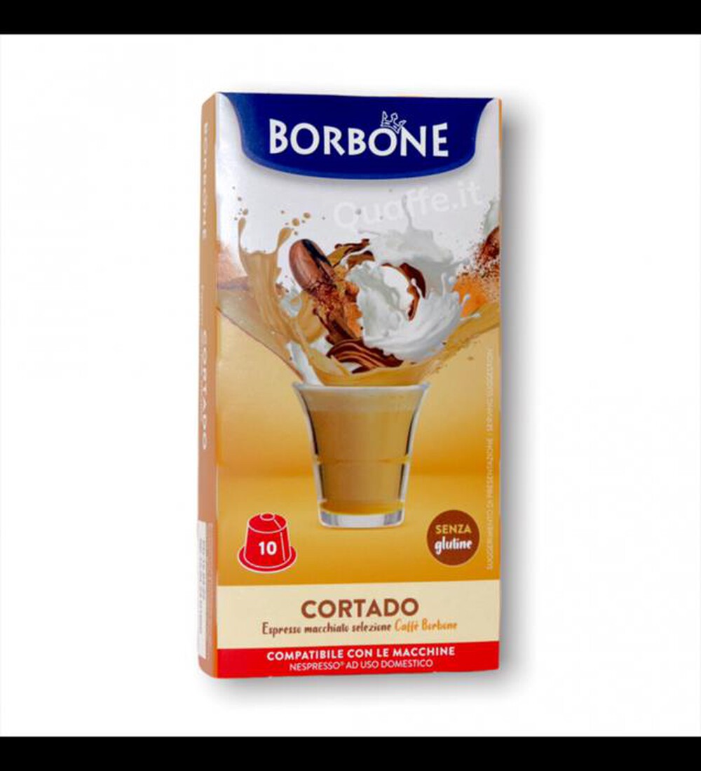 "CAFFE BORBONE - ESPRESSO CORTADO - Nespresso 10 Caps-Multicolore"