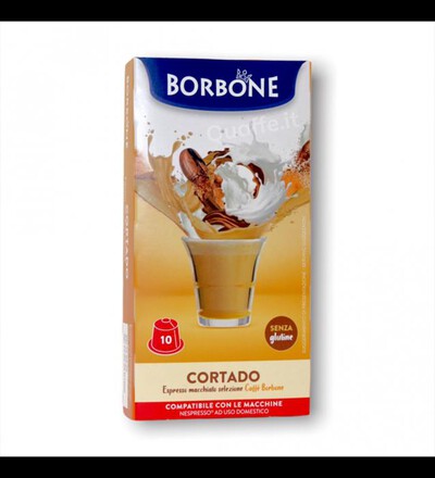 CAFFE BORBONE - ESPRESSO CORTADO - Nespresso 10 Caps-Multicolore