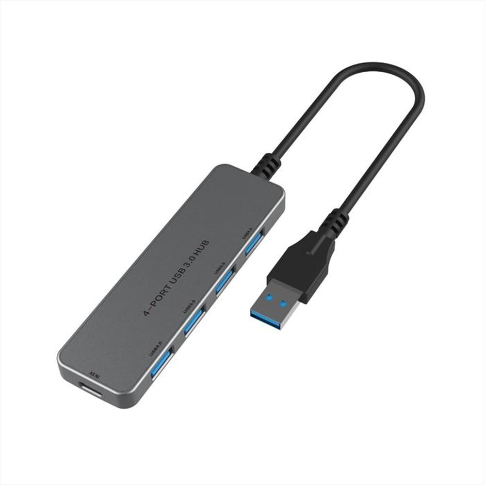 "HIK VISION - HUB USB 3.0 con 4 porte HS-HUB-DS401-GRIGIO"